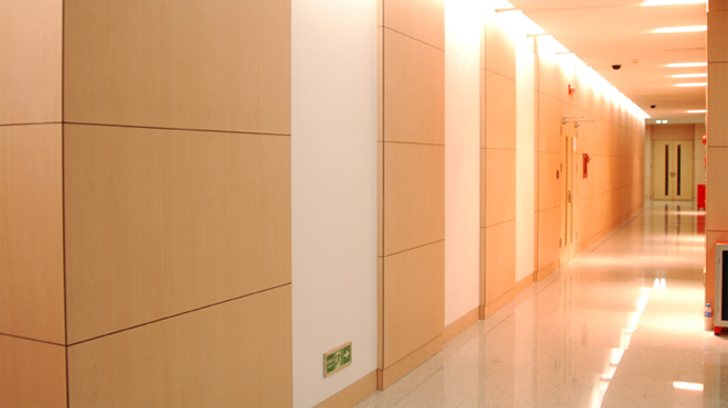 Tấm ốp Aluminum trong nhà