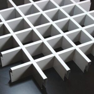 trần nhôm caro 100x100