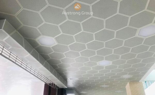 Trần nhôm Lục giác Hexagon - Hình ảnh 6