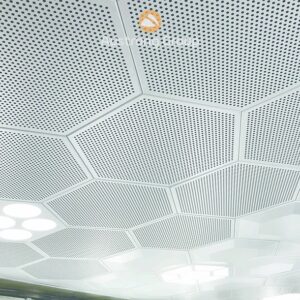 Trần nhôm Lục giác Hexagon