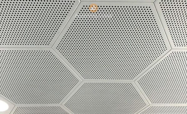 Trần nhôm Lục giác Hexagon - Hình ảnh 4