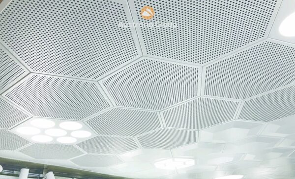 Trần nhôm Lục giác Hexagon